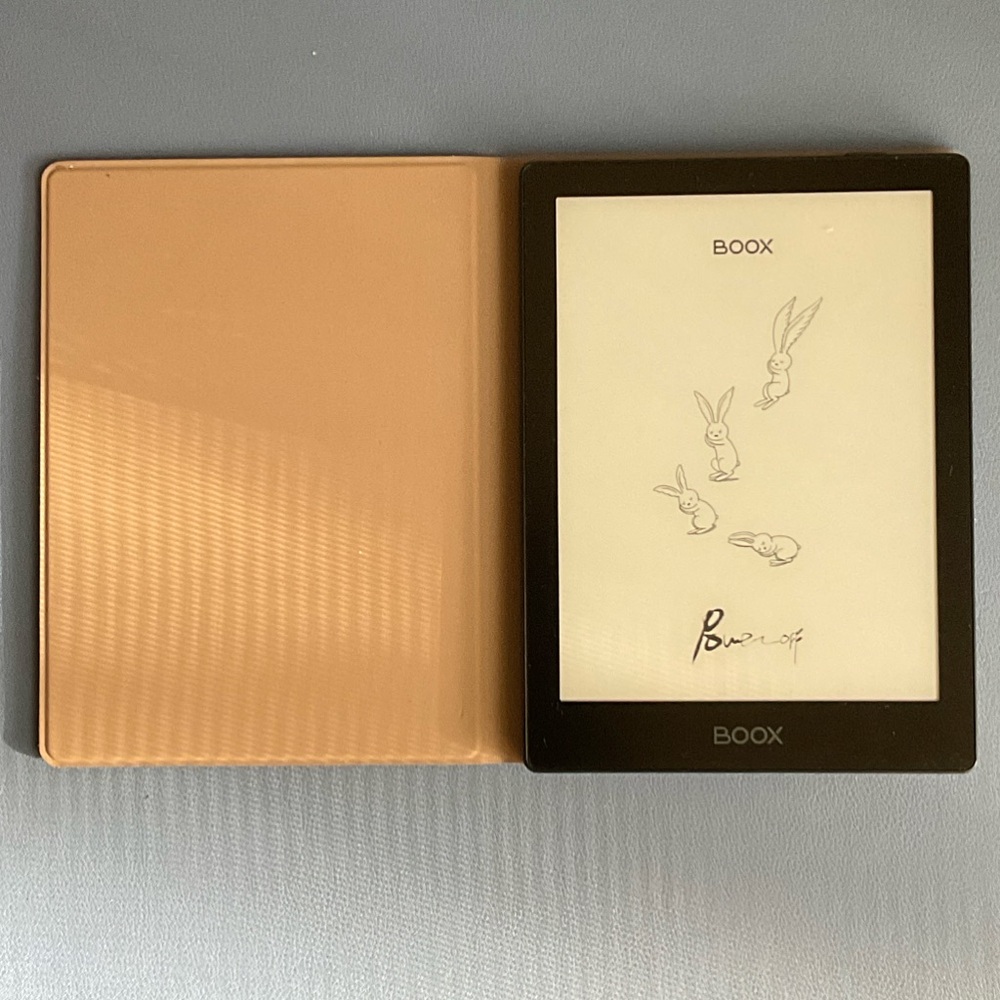 Onyx Boox Black and Tan E-Reader
